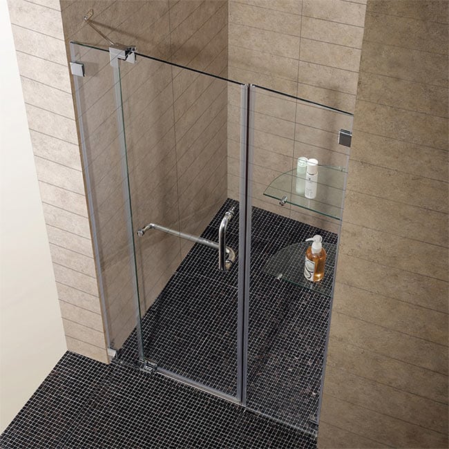 sliding shower doors Low Lead Glass Shower Doors
