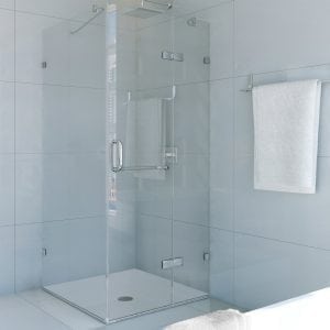 custom frameless shower door